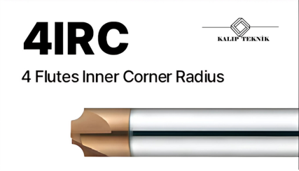 4 Ağızlı Radüslü Köşe Yuvarlama Frezesi (4IRC Serisi)